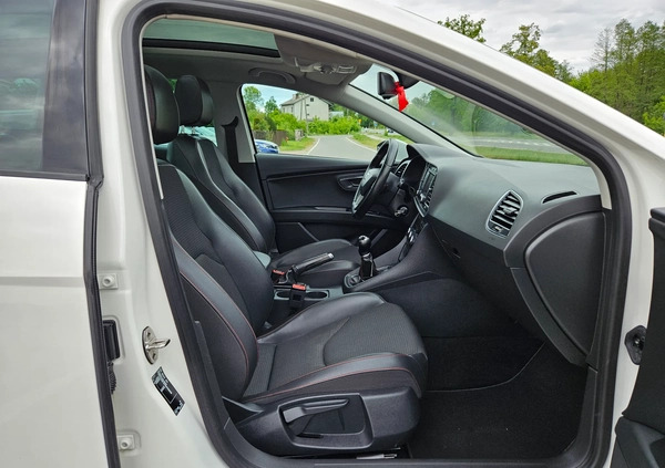 Seat Leon cena 43900 przebieg: 198000, rok produkcji 2014 z Ostrołęka małe 742